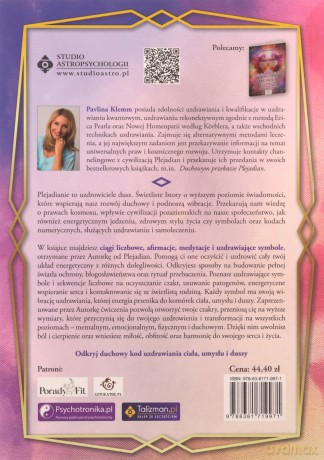 Duchowy kod uzdrawiania od Plejadian - Pavlina Klemm [KSIĄŻKA]