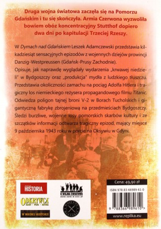 Dymy nad Gdańskiem - Leszek Adamczewski [KSIĄŻKA]