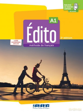Edito A1 podręcznik + wersja cyfrowa + zawartość online - Lucie Mensdorff-Pouilly, Serguei Opatski [KSIĄŻKA]