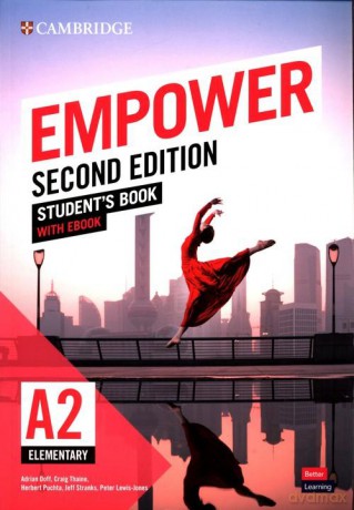 Empower Elementary/A2 Student's Book with eBook - Adrian Doff, Craig Thaine [KSIĄŻKA]