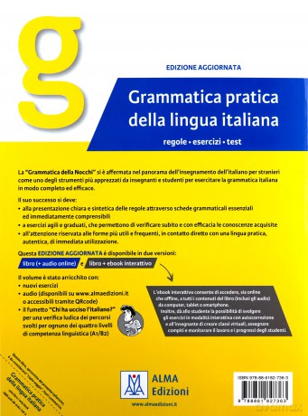 Grammatica pratica Edizione aggiornata książka A1-B2 - Susanna Nocchi [KSIĄŻKA]