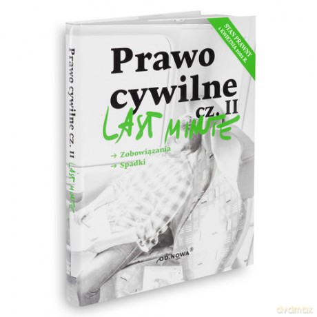 Last Minute Prawo cywilne Część II - Anna Gólska, Alicja Maciejowska [KSIĄŻKA]