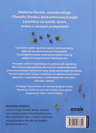 Lunchbox na każdy dzień Nowe przepisy - Malwina Bareła [KSIĄŻKA]