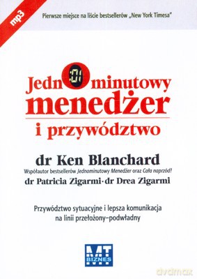 Jednominutowy Menedżer I Przywództwo (Twarda) - Ken Blanchard [AUDIOBOOK] [CD-MP3]