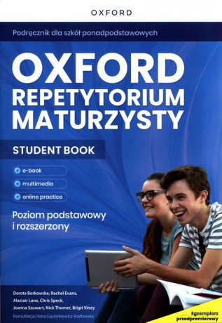 Oxford Repetytorium maturzysty Podręcznik Poziom podstawowy i rozszerzony + Online Practice [KSIĄŻKA]