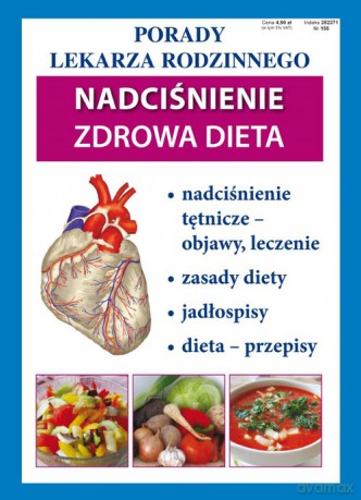 Porady Lekarza Rodzinnego Nadciśnienie Zdrowa dieta [KSIĄŻKA]
