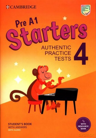 Pre A1 Starters 4 Student's Book with Answers with Audio with Resource Bank [KSIĄŻKA]