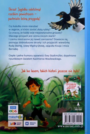 Przygody skrzata Jagódki Zegar z kukułką i inne opowiadania - Ewa Stadtmüller [KSIĄŻKA]