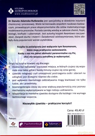 Psychotronika - współczesna nauka o świadomości - Danuta Adamska-Rutkowska [KSIĄŻKA]