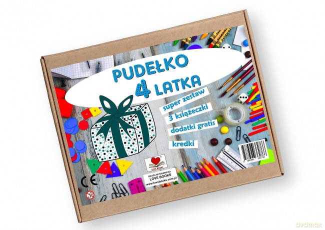 Pudełko 4 latka Super zestaw [KSIĄŻKA]