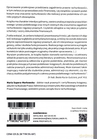 Rachunkowość podatkowa i sprawozdawczość finansowa - Maria Supera-Markowska [KSIĄŻKA]