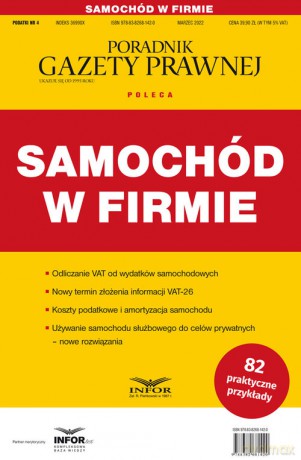 Samochód w firmie [KSIĄŻKA]