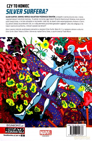 Silver Surfer Czarny [KSIĄŻKA]