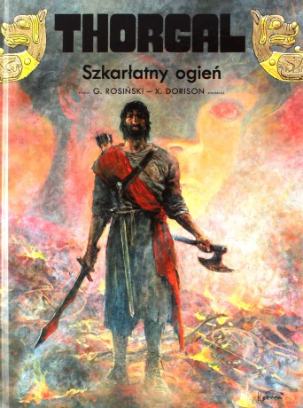 Thorgal Szkarłatny ogień (Tom 35) - Xavier Dorison [KSIĄŻKA]