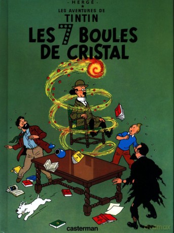 Tintin Les 7 boules de cristal - Herge [KSIĄŻKA]