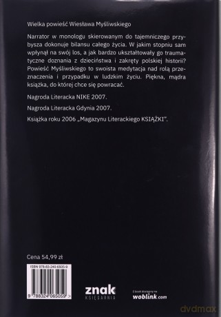 Traktat o łuskaniu fasoli - Wiesław Myśliwski [KSIĄŻKA]