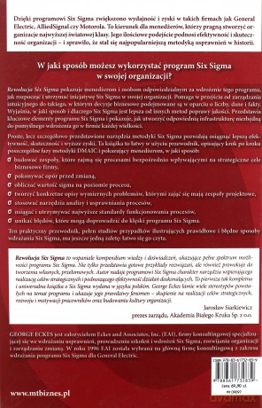 Rewolucja Six Sigma (twarda) - George Eckes [KSIĄŻKA]