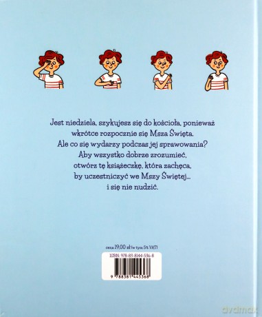 Z buzią uśmiechniętą idę na Mszę Świętą! - Anne-Isabelle Lacassagne [KSIĄŻKA]