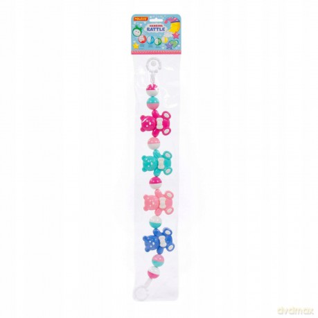Grzechotka zawieszka Wesołe misie (57 cm)