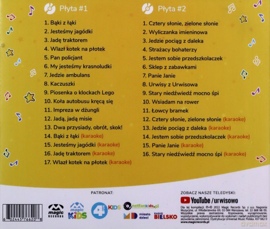Urwisowo - Hity z Internetu Dla Dzieci [2CD]