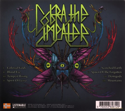 Cobra The Impaler: Colossal Gods [CD]