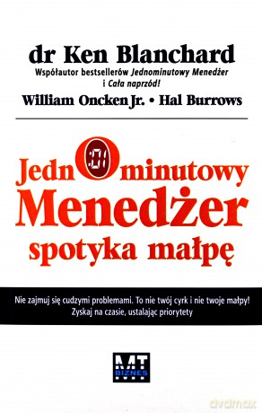 Jednominutowy Menedżer Spotyka Małpę (broszurowa) [KSIĄŻKA]