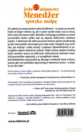 Jednominutowy Menedżer Spotyka Małpę (broszurowa) [KSIĄŻKA]