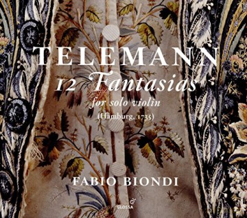 Fabio Biondi: 12 Fantasias For Solo Violin [CD]