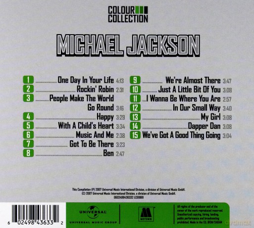 Michael Jackson: Colour Collection [CD]