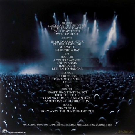 Megadeth: A Night In Buenos Aires (Red) [3xWinyl]