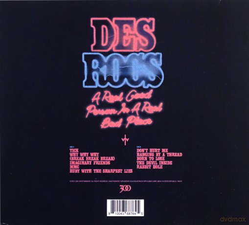 Des Rocs: A Real Good Person In A Real Bad Place [CD]