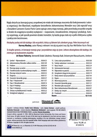 Jednominutowy Menedżer Buduje Wydajne Zespoły - Ken Blanchard, Donald Carew, Eunice Parisi-Carew [AUDIOBOOK] [CD-MP3]