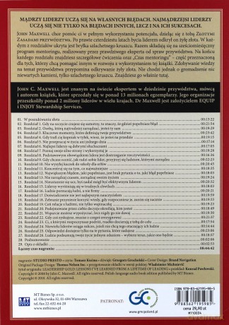 Przywództwo Złote Zasady (twarda) - John C. Maxwell [AUDIOBOOK] [CD-MP3]