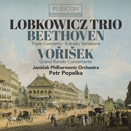 Beethoven: Triple Concerto Kakadu Variations Vorisek Grand Rondo Concertante Janacek Philharmonic Orchestra Popelka Lobkowicz Trio [CD]