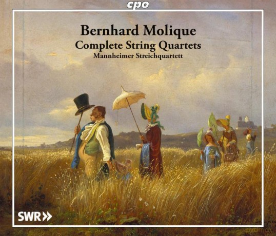 Mannheimer Streichquartett: Bernhard Molique: Copmlete String Quartets [4xCD]