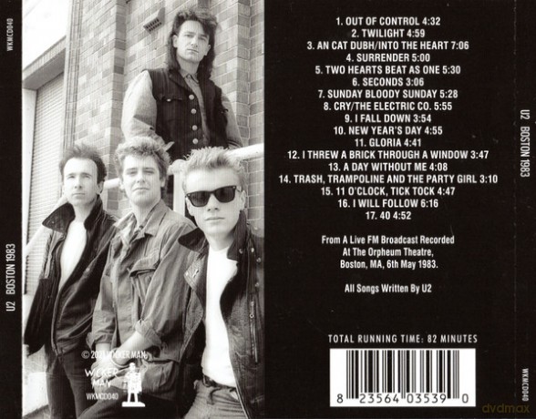 U2: Boston 1983 [CD]