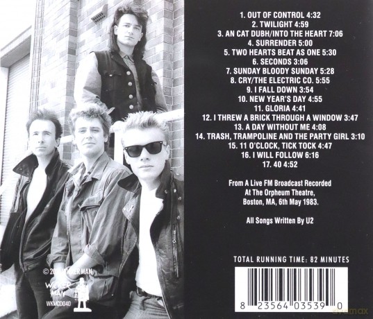U2: Boston 1983 [CD]