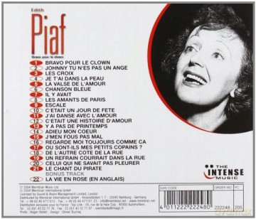 Edith Piaf: Bravo Pour Le Clown [CD]