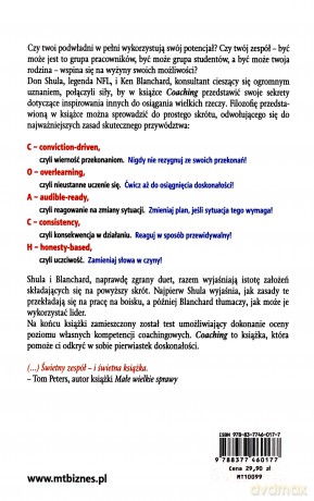 Coaching Prowadź Swoją Drużynę Ku Zwycięstwu (broszurowa) - Ken Blanchard, Don Schula [KSIĄŻKA]