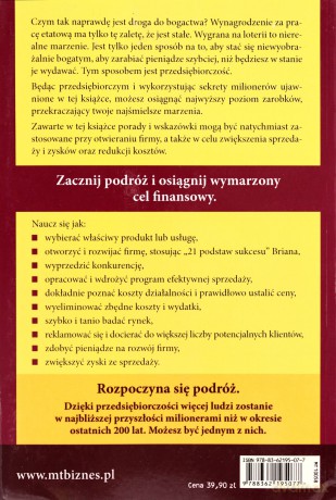 Droga Do Bogactwa Rozpocznij Podróż (broszurowa) - Brian Tracy [KSIĄŻKA]
