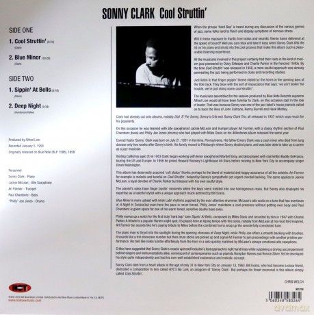 Sonny Clark: Cool Struttin [Winyl]