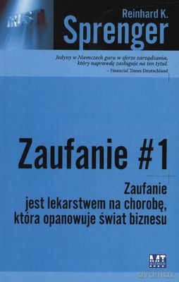 Zaufanie - Reinhard K. Sprenger [KSIĄŻKA]