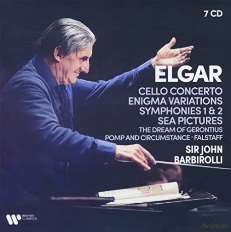 Sir John Barbirolli: Elgar: Orchestral Works. Cello Concerto. Sea Pictures. Dream Of Gerontius [7xCD]