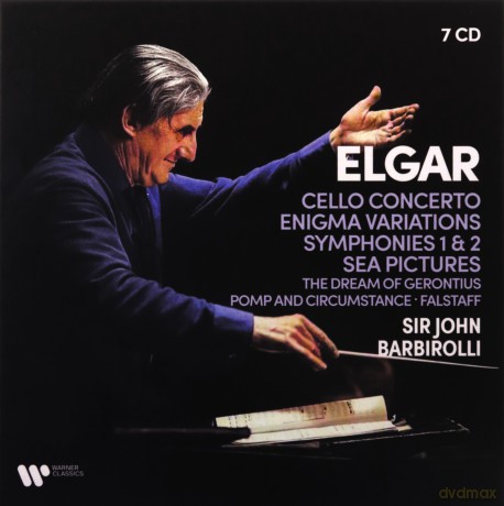 Sir John Barbirolli: Elgar: Orchestral Works. Cello Concerto. Sea Pictures. Dream Of Gerontius [7xCD]