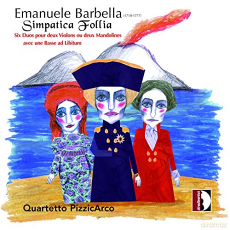 Quartetto Pizzicarco: Emanuele Barbella: Simpatica Follia [CD]