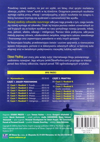 Rozwój Osobisty Człowieka Rozumnego (twarda) - Steve Pavlina [AUDIOBOOK] [CD-MP3]