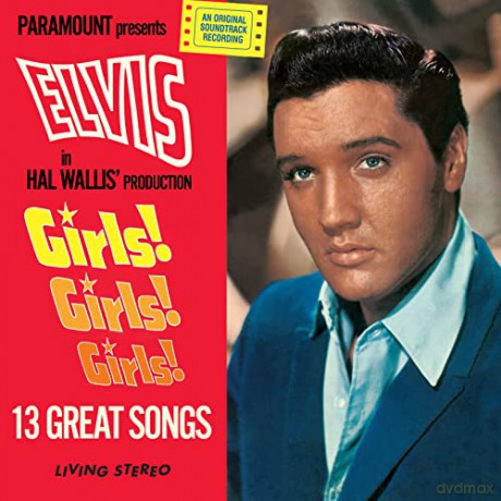 Elvis Presley: Girls! Girls! Girls! (+2 Bonus Tracks) (Solid Red) [Winyl]