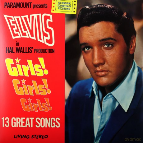 Elvis Presley: Girls! Girls! Girls! (+2 Bonus Tracks) (Solid Red) [Winyl]