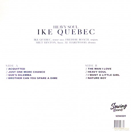 Ike Quebec: Heavy Soul (Clear) [Winyl]