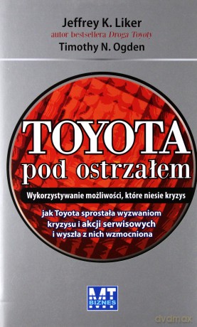 Toyota Pod Ostrzałem (twarda) - Jeffrey K.Liker, Timothy N.Ogden [KSIĄŻKA]